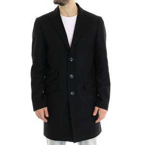 CAPPOTTO MONOPETTO NERO